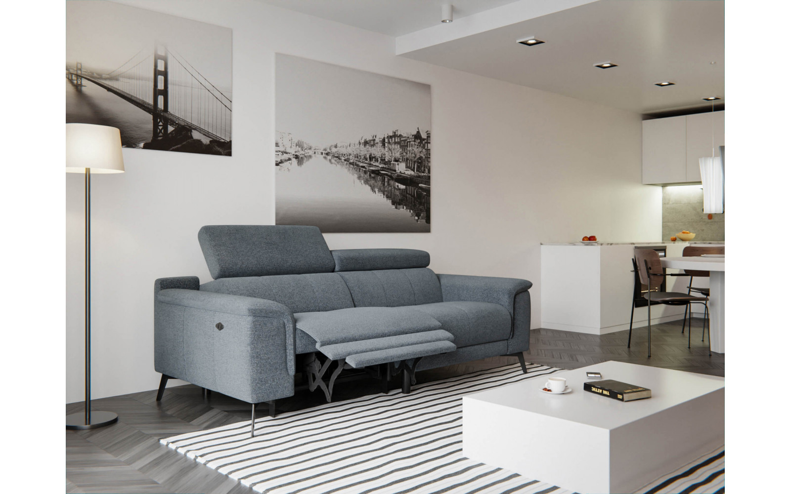 3-Sitzer Sofa mit Relaxfunktion links | Modell Fiero kaufen