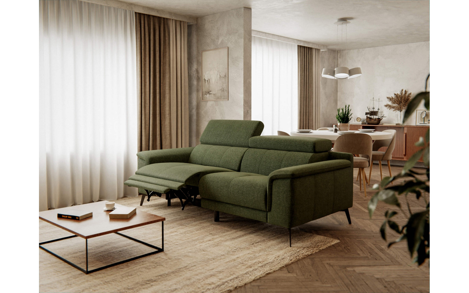 3-Sitzer Sofa mit Relaxfunktion links | Modell Fiero kaufen