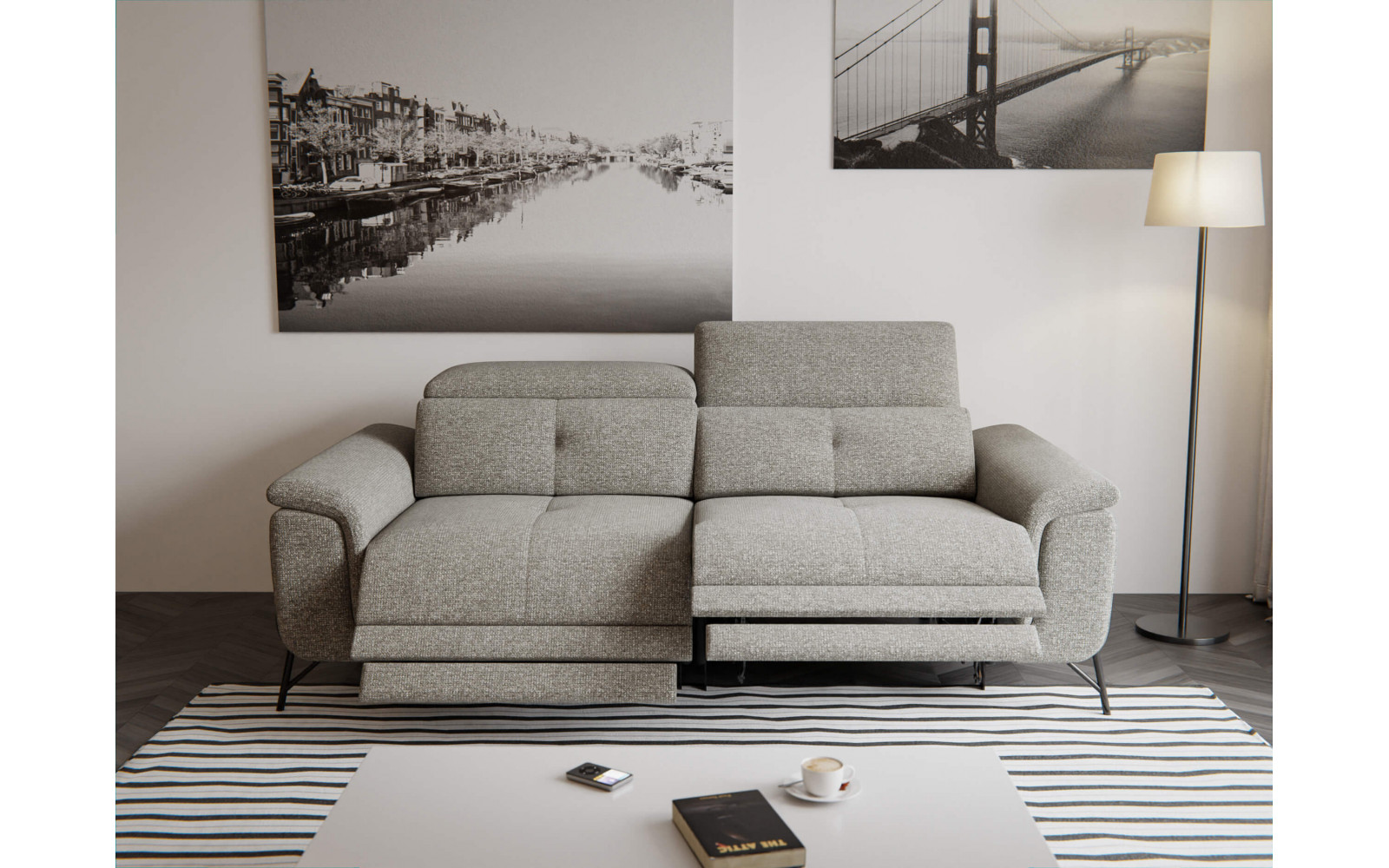 3-Sitzer Relaxsofa mit 2 Relaxfunktionen | Modell Avena kaufen | Wozimo