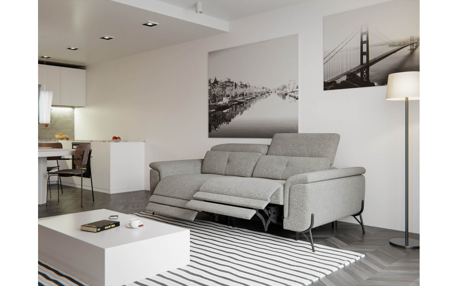 3-Sitzer Relaxsofa mit 2 Relaxfunktionen | Modell Avena kaufen | Wozimo