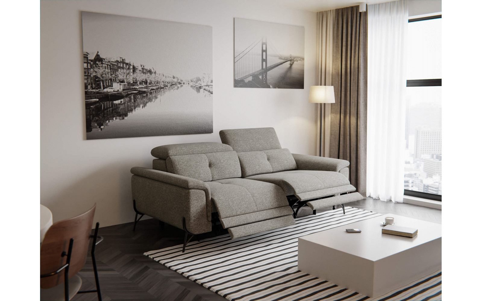 3-Sitzer Relaxsofa mit 2 Relaxfunktionen | Modell Avena kaufen | Wozimo