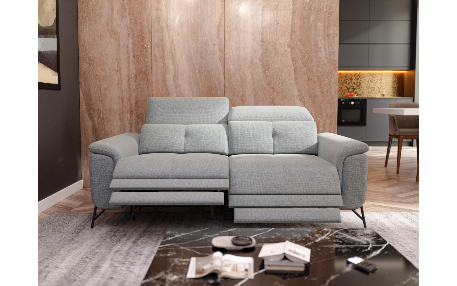 3-Sitzer Relaxsofa mit 2 Relaxfunktionen | Modell Avena kaufen | Wozimo