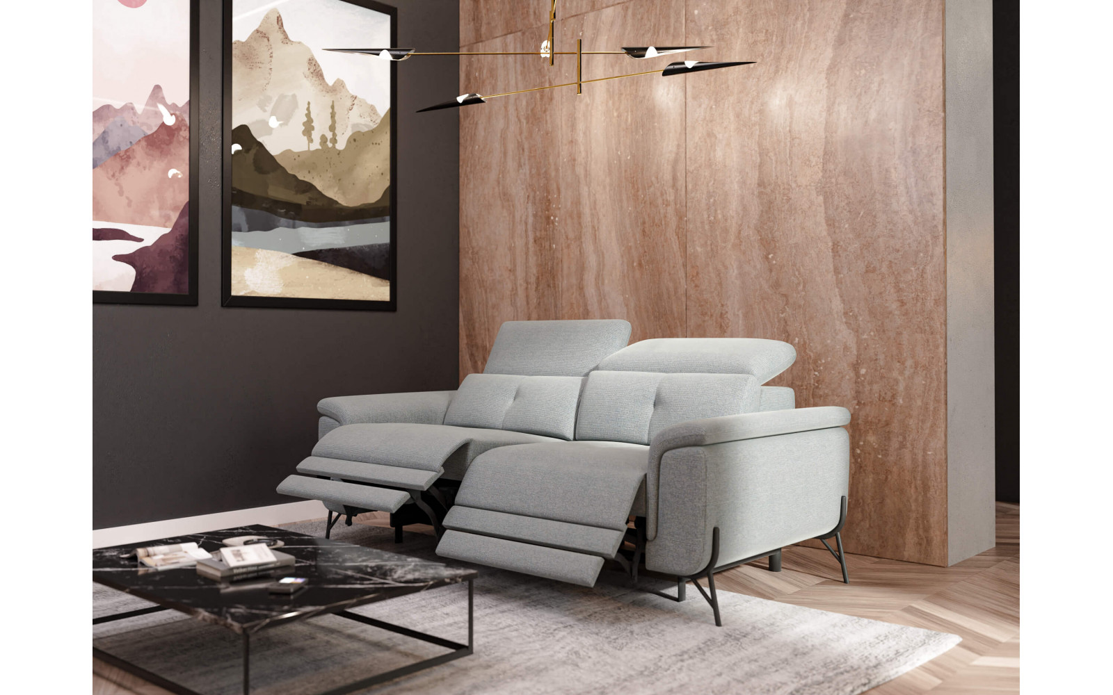 3-Sitzer Relaxsofa mit 2 Relaxfunktionen | Modell Avena kaufen | Wozimo