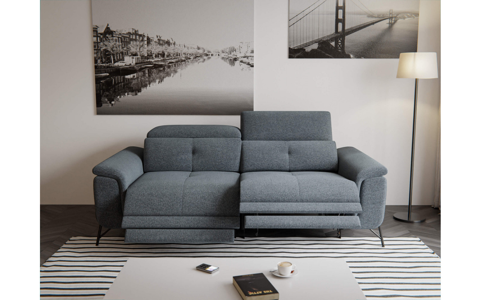 3-Sitzer Relaxsofa mit 2 Relaxfunktionen | Modell Avena kaufen | Wozimo