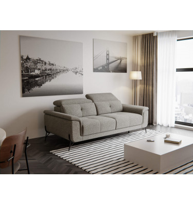 XXL 3-Sitzer Sofa Avena | Mit verstellbaren Kopfstützen kaufen | Wozimo