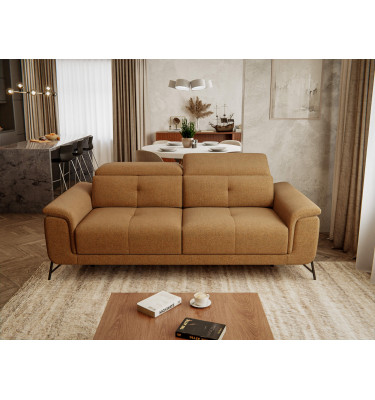 XXL 3-Sitzer Sofa Avena | Mit verstellbaren Kopfstützen kaufen | Wozimo