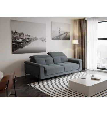 XXL 3-Sitzer Sofa Avena | Mit verstellbaren Kopfstützen kaufen | Wozimo