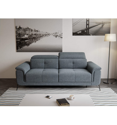 XXL 3-Sitzer Sofa Avena | Mit verstellbaren Kopfstützen kaufen | Wozimo