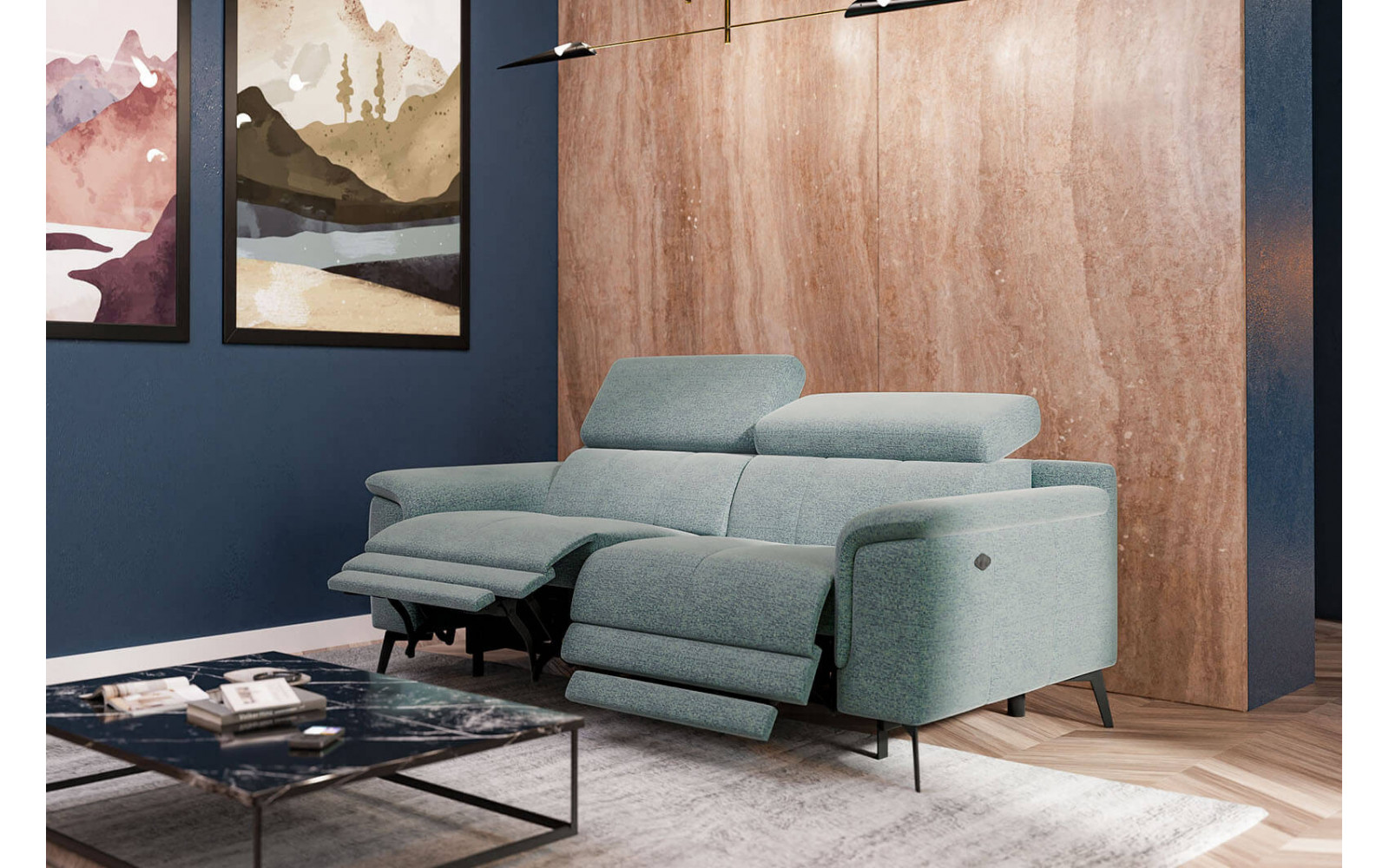 Fiero Relaxsofa 3-Sitzer kaufen | Mit 2 Relaxfunktionen | Wozimo