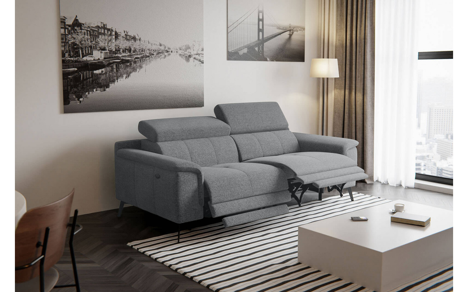 Fiero Relaxsofa 3-Sitzer kaufen | Mit 2 Relaxfunktionen | Wozimo