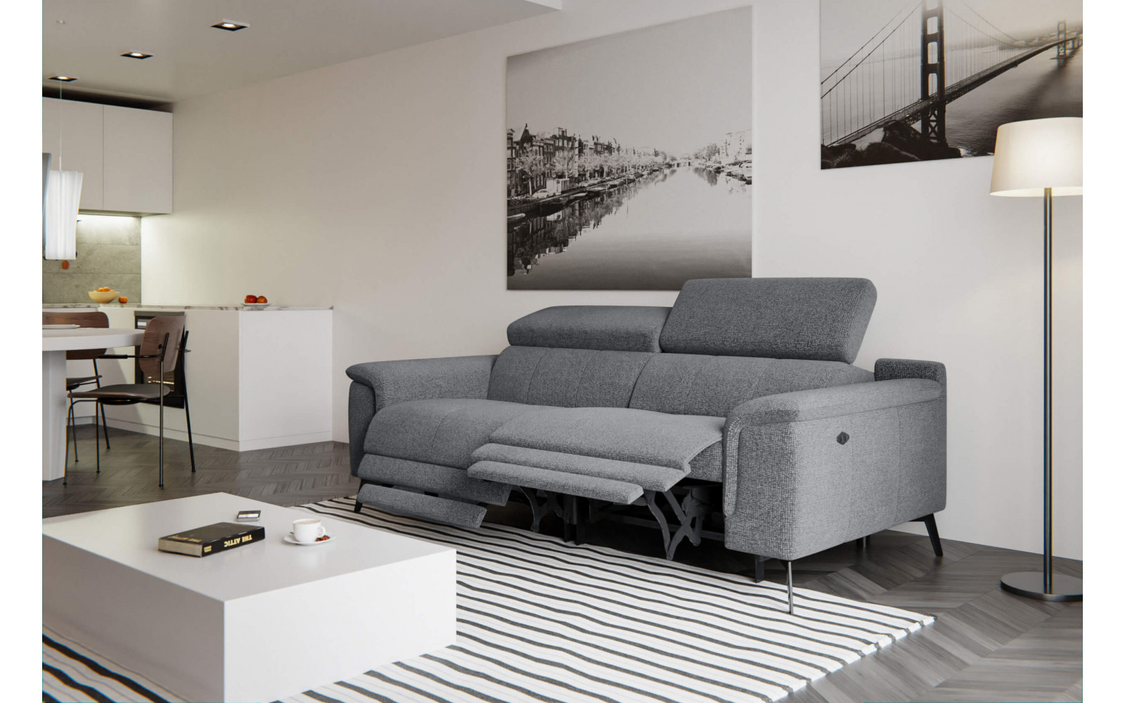 Fiero Relaxsofa 3-Sitzer kaufen | Mit 2 Relaxfunktionen | Wozimo