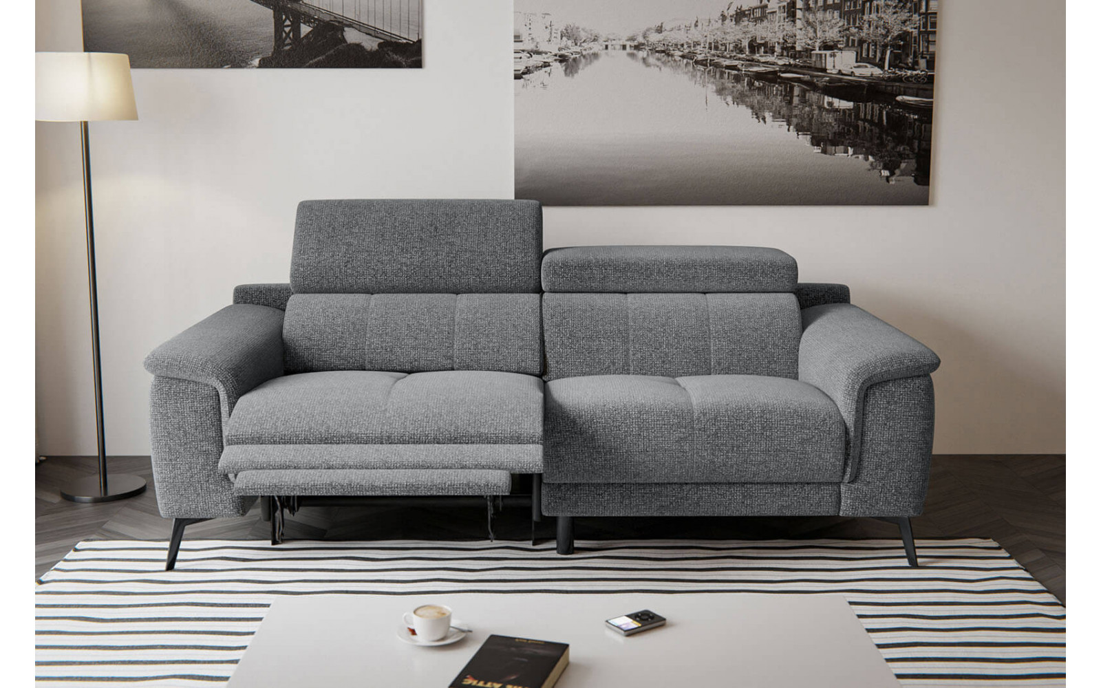 3-Sitzer Sofa mit Relaxfunktion links | Modell Fiero kaufen