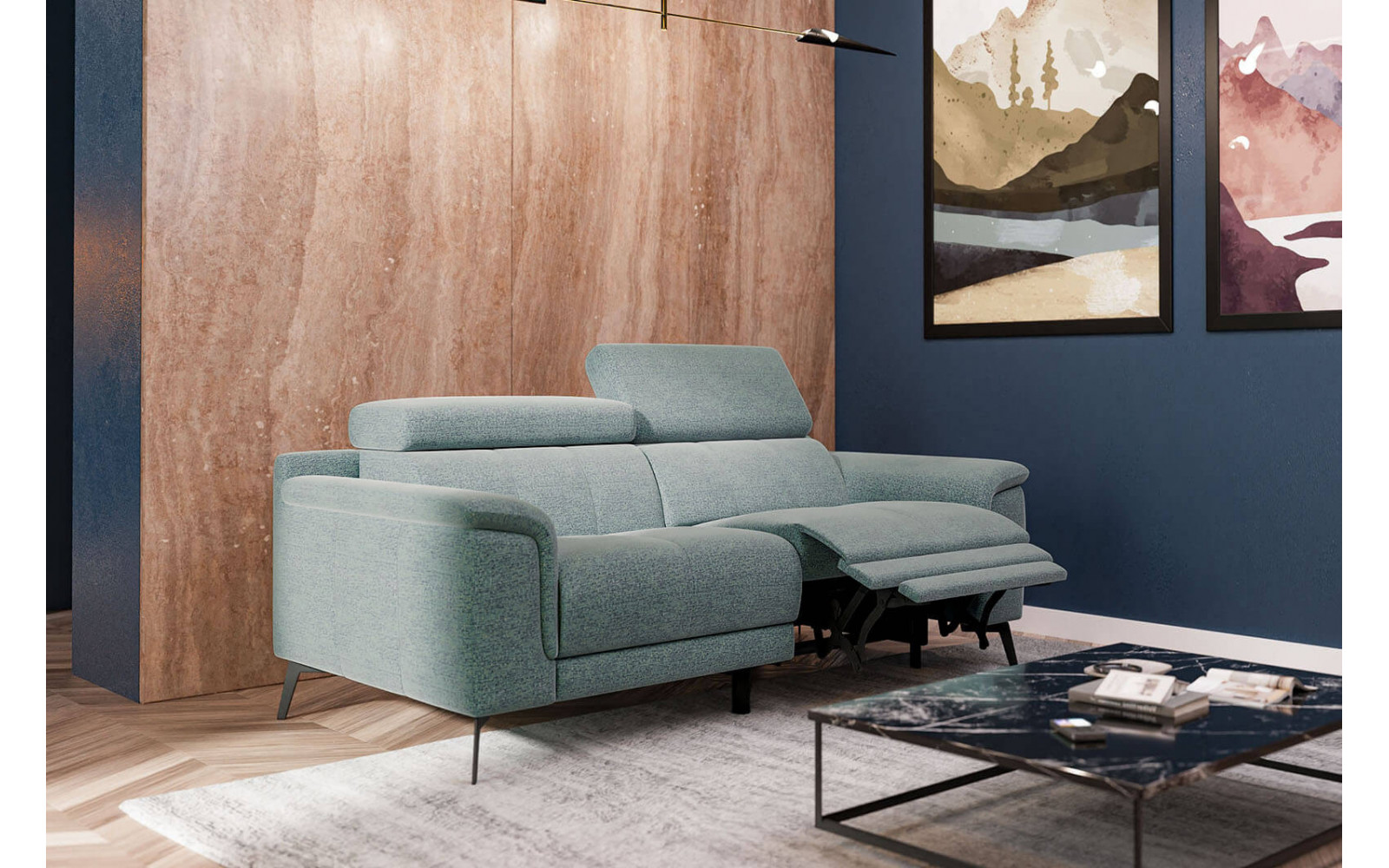 3-Sitzer Sofa mit Relaxfunktion rechts | Modell Fiero kaufen | Wozimo