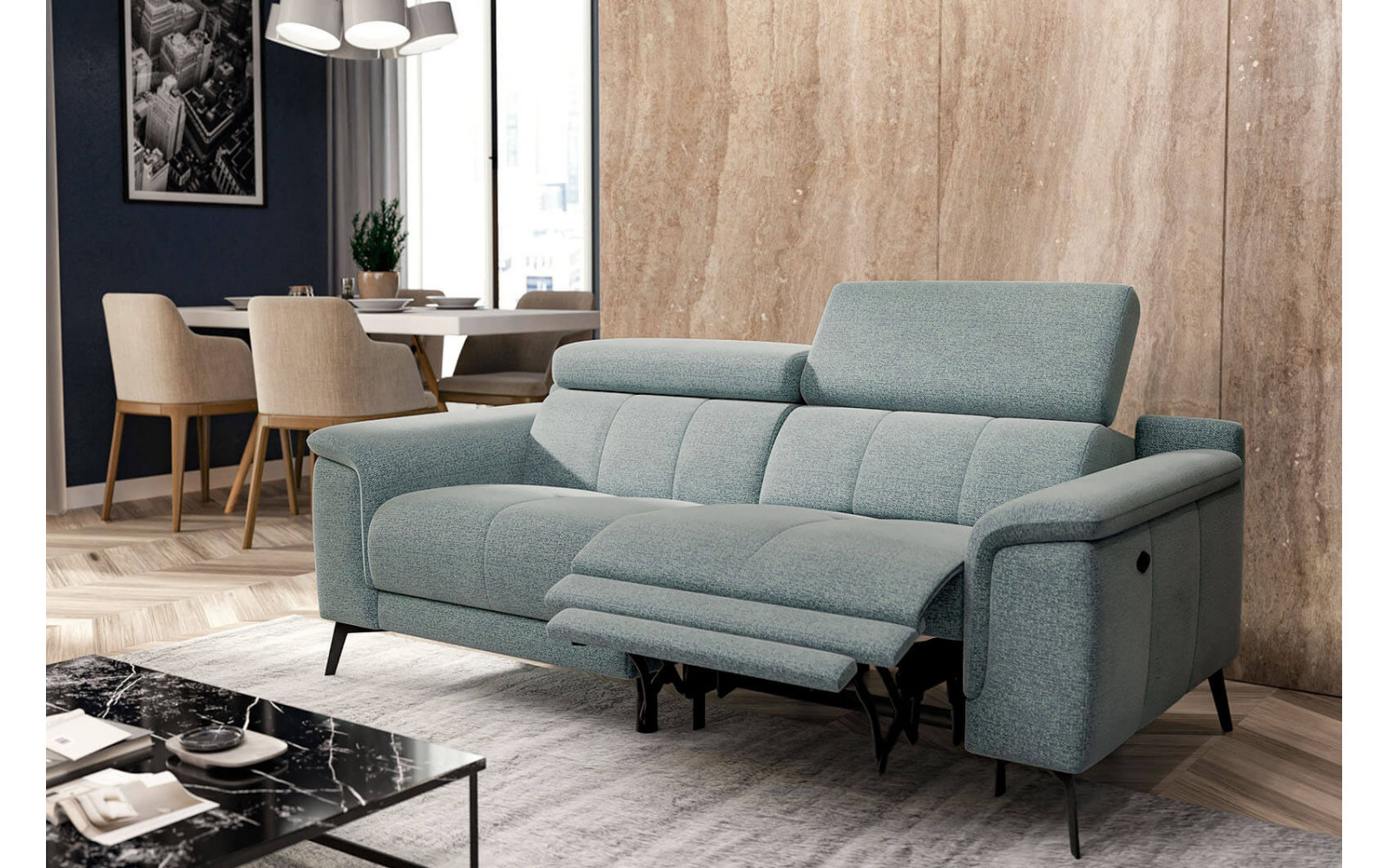 3-Sitzer Sofa mit Relaxfunktion rechts | Modell Fiero kaufen | Wozimo
