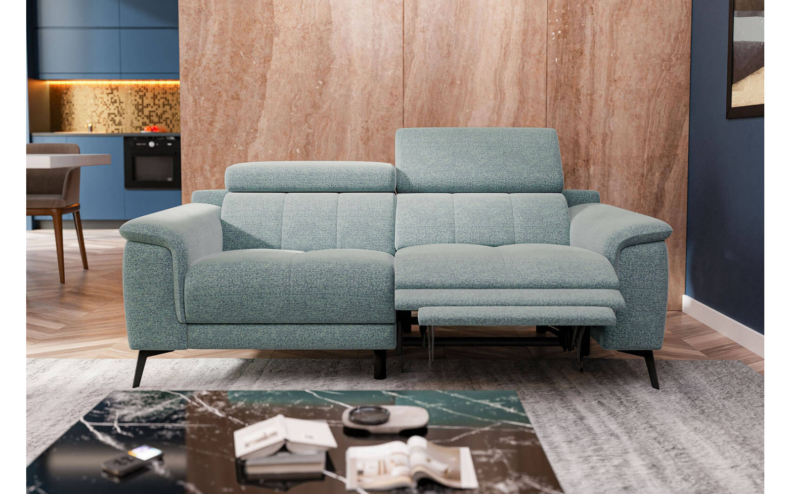 3-Sitzer Sofa mit Relaxfunktion rechts | Modell Fiero kaufen | Wozimo