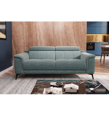 Sofa XXL 3-Sitzer mit verstellbaren Kopfstützen FIERO