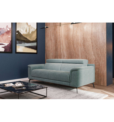 Sofa XXL 3-Sitzer mit verstellbaren Kopfstützen FIERO