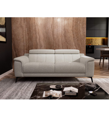 Sofa XXL 3-Sitzer mit verstellbaren Kopfstützen FIERO