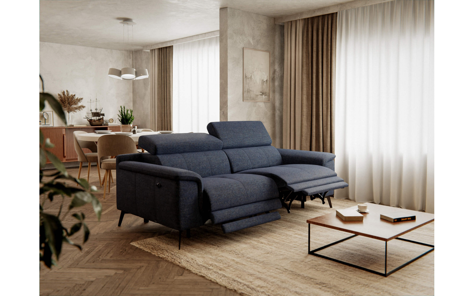 Fiero Relaxsofa 3-Sitzer kaufen | Mit 2 Relaxfunktionen | Wozimo