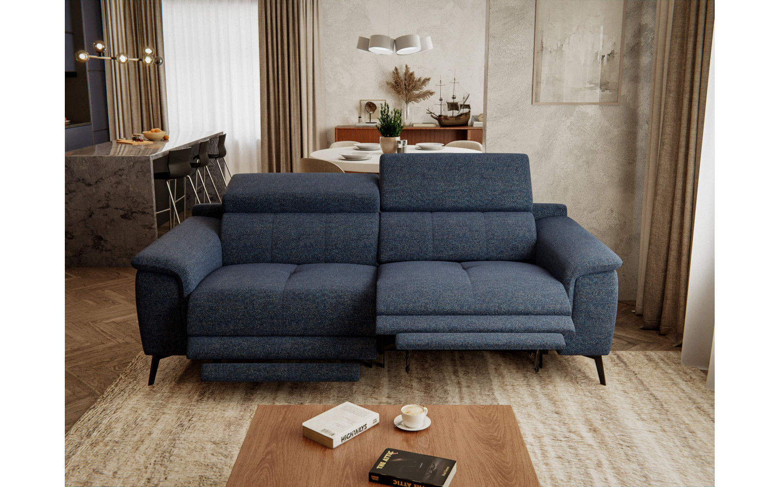 Fiero Relaxsofa 3-Sitzer kaufen | Mit 2 Relaxfunktionen | Wozimo