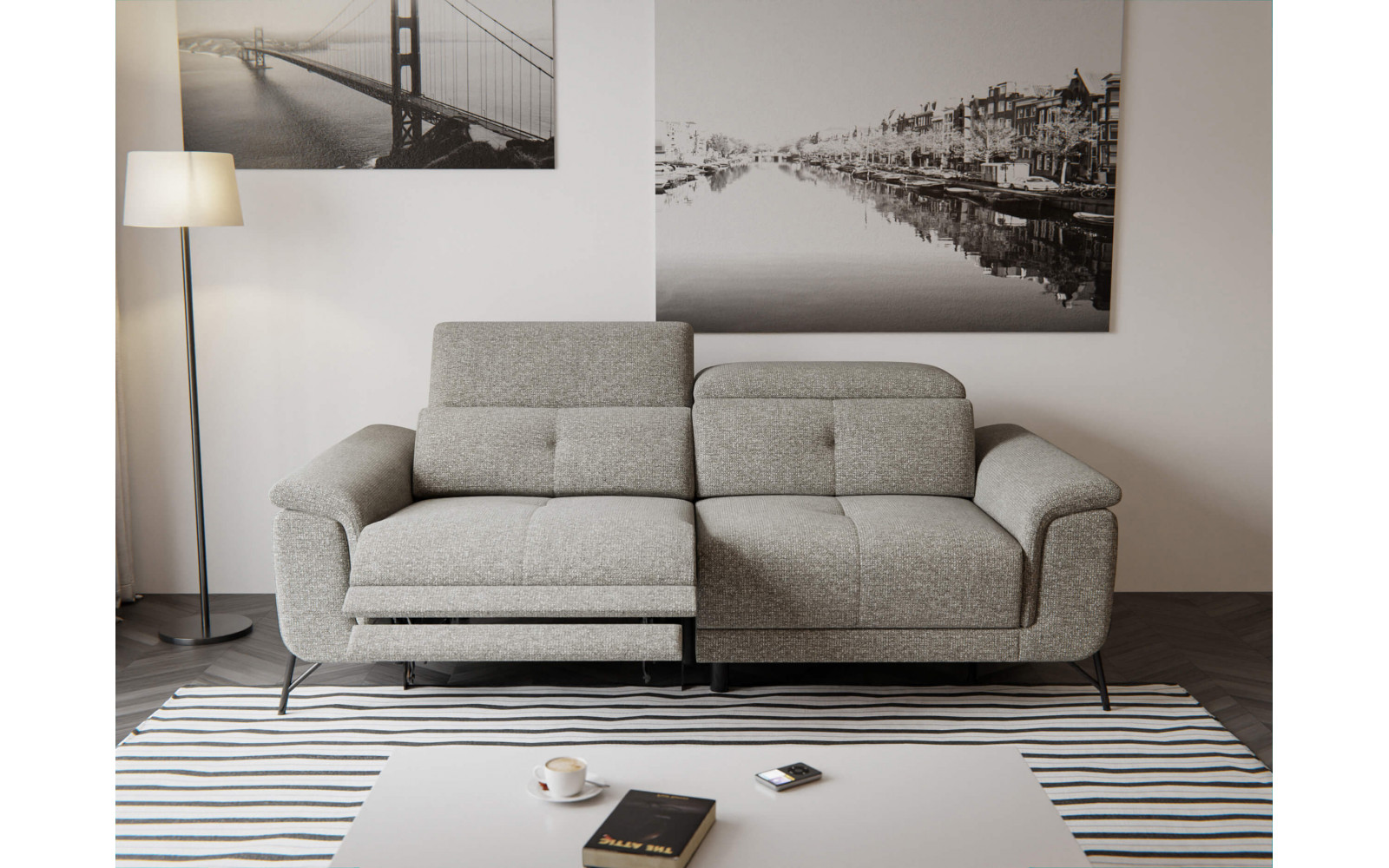 3-Sitzer Sofa mit Relaxfunktion links | Modell Avena kaufen | Wozimo