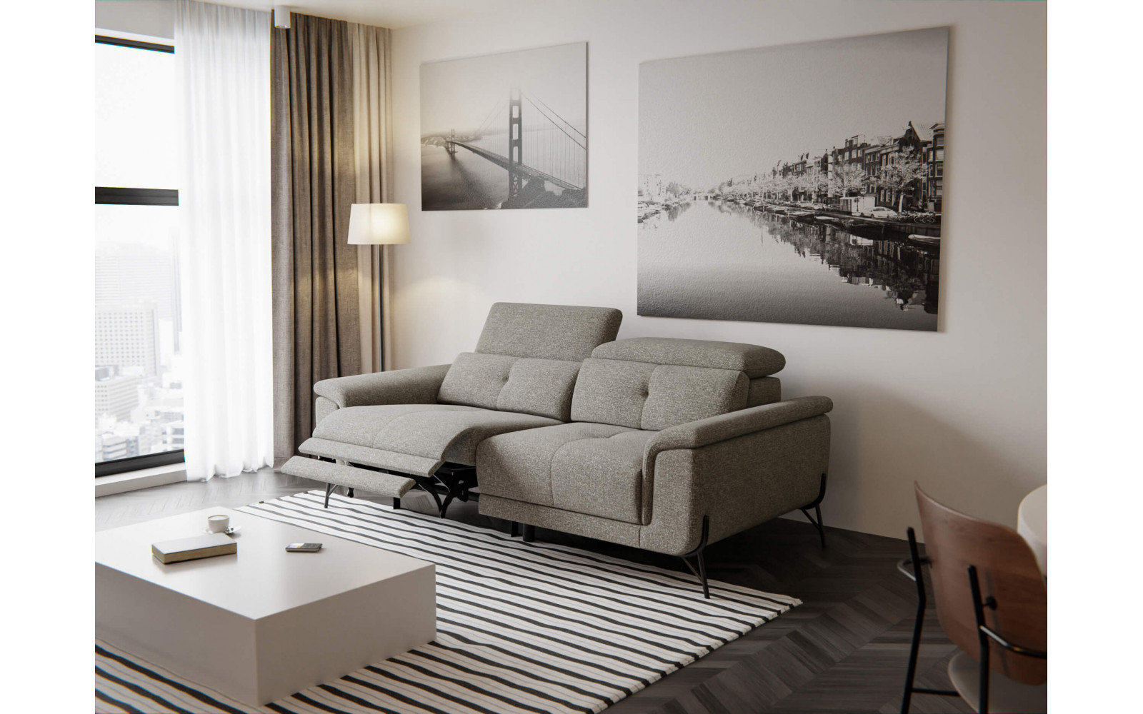 3-Sitzer Sofa mit Relaxfunktion links | Modell Avena kaufen | Wozimo