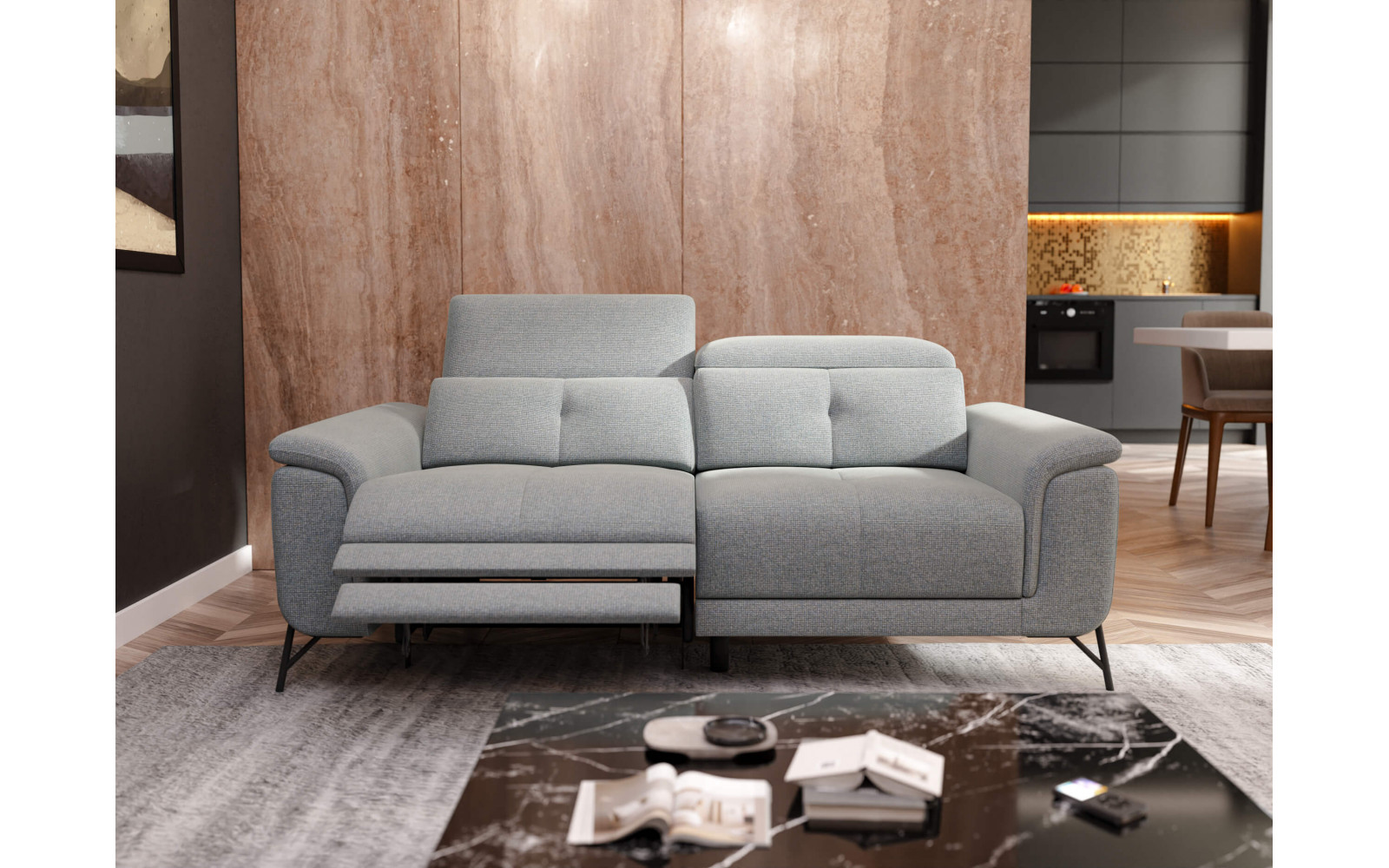 3-Sitzer Sofa mit Relaxfunktion links | Modell Avena kaufen | Wozimo