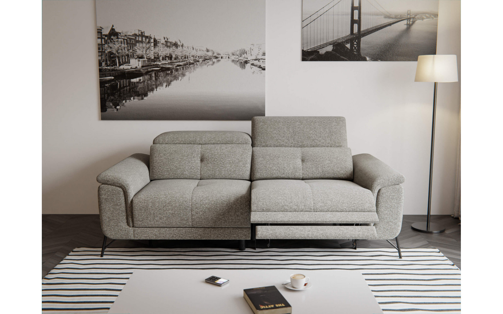 3-Sitzer Sofa mit Relaxfunktion rechts | Modell Avena kaufen | Wozimo