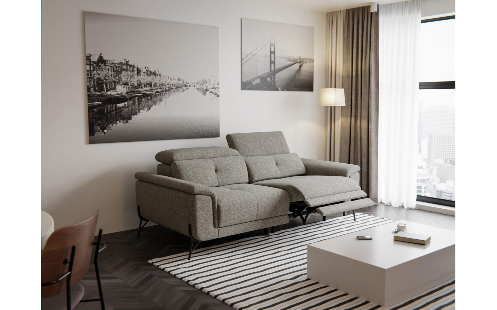 3-Sitzer Sofa mit Relaxfunktion rechts | Modell Avena kaufen | Wozimo