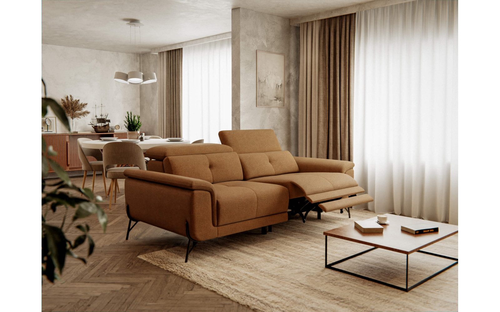 3-Sitzer Sofa mit Relaxfunktion rechts | Modell Avena kaufen | Wozimo