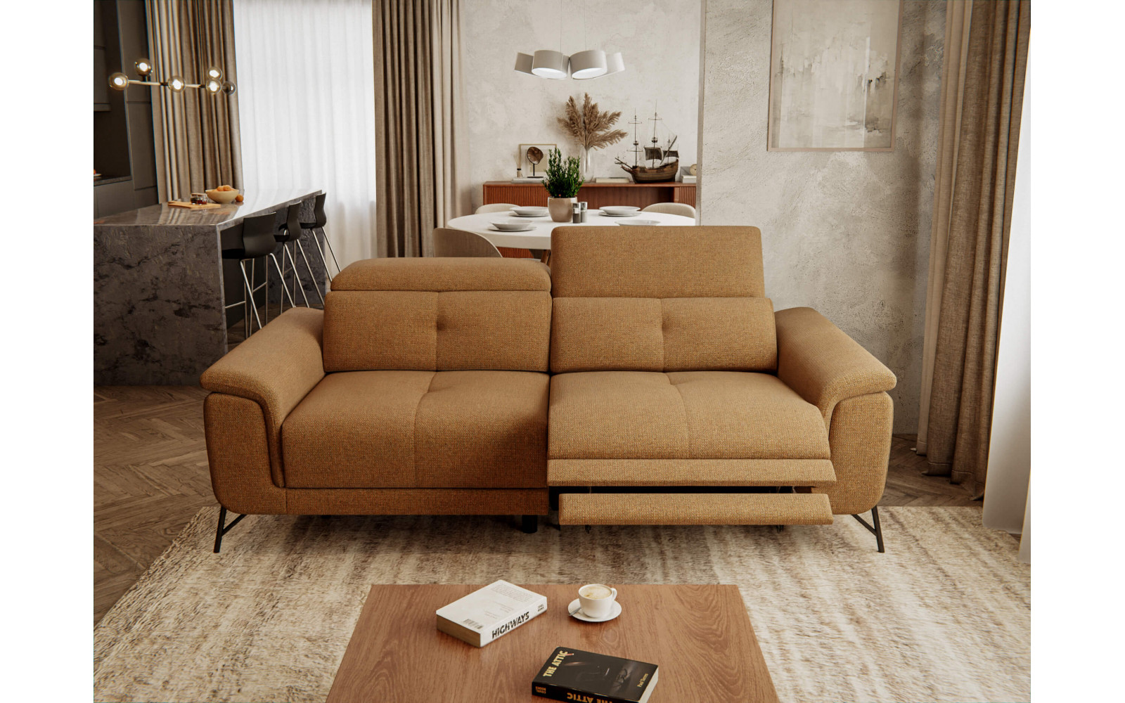 3-Sitzer Sofa mit Relaxfunktion rechts | Modell Avena kaufen | Wozimo