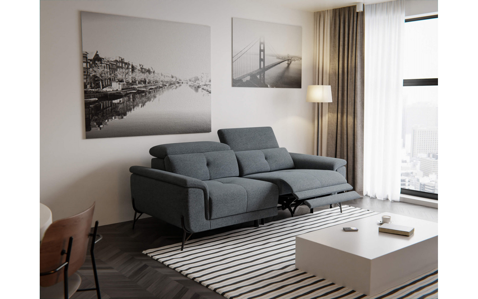 3-Sitzer Sofa mit Relaxfunktion rechts | Modell Avena kaufen | Wozimo