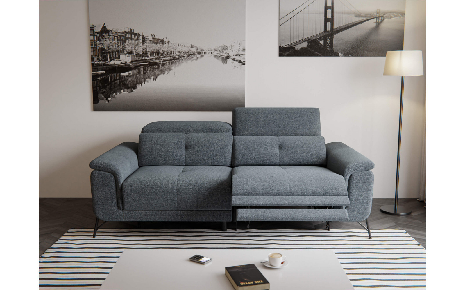 3-Sitzer Sofa mit Relaxfunktion rechts | Modell Avena kaufen | Wozimo