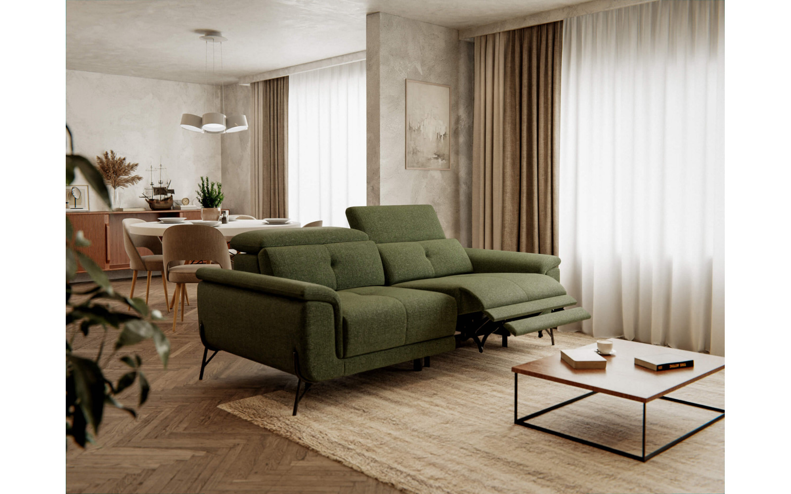 3-Sitzer Sofa mit Relaxfunktion rechts | Modell Avena kaufen | Wozimo