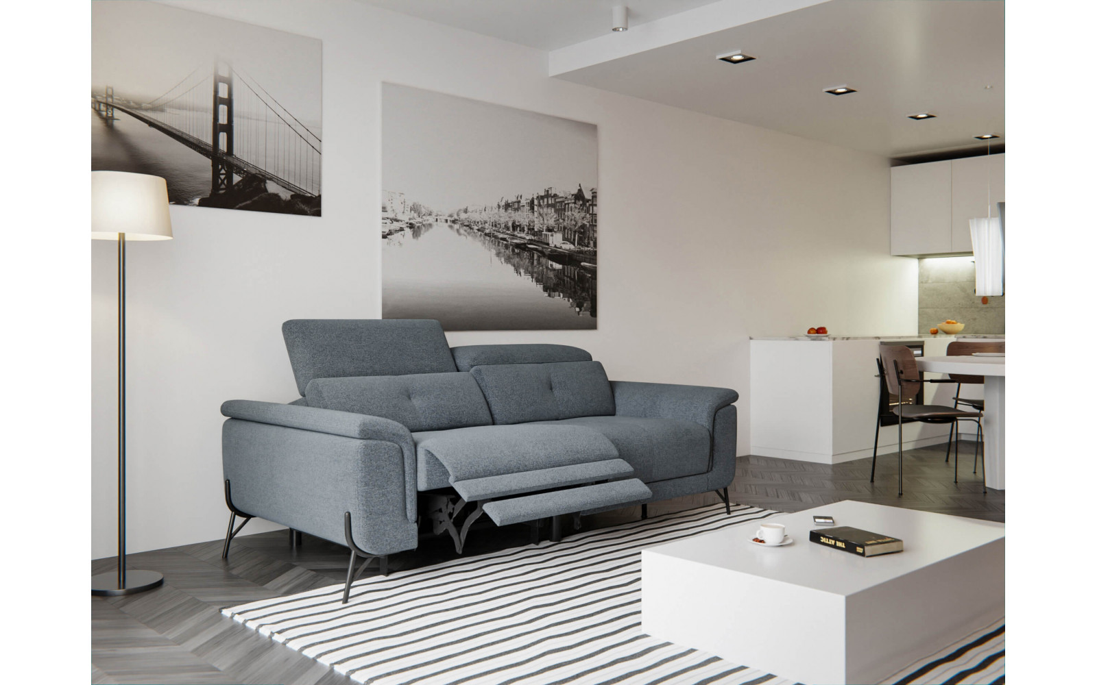 3-Sitzer Sofa mit Relaxfunktion links | Modell Avena kaufen | Wozimo