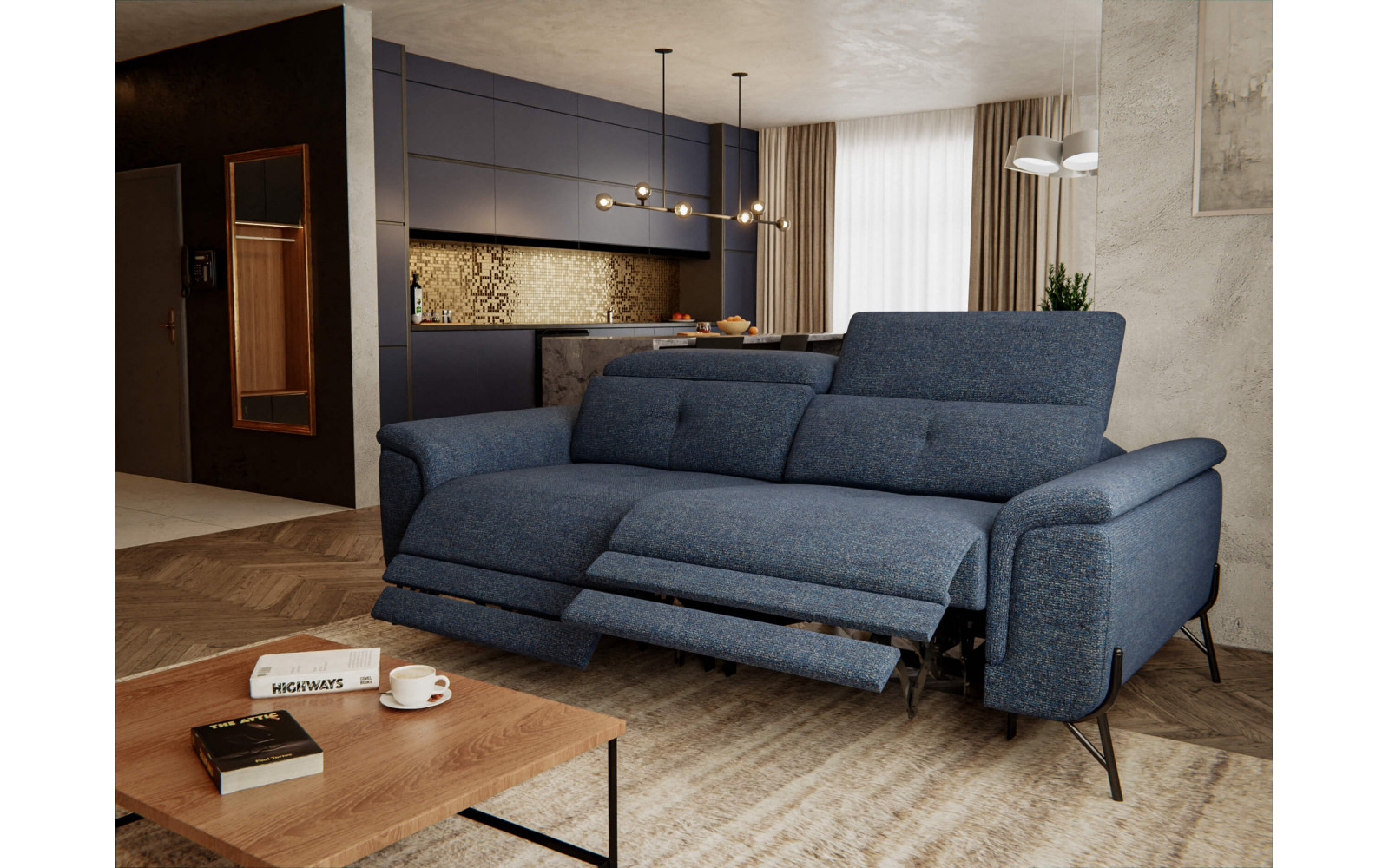 3-Sitzer Relaxsofa mit 2 Relaxfunktionen | Modell Avena kaufen | Wozimo