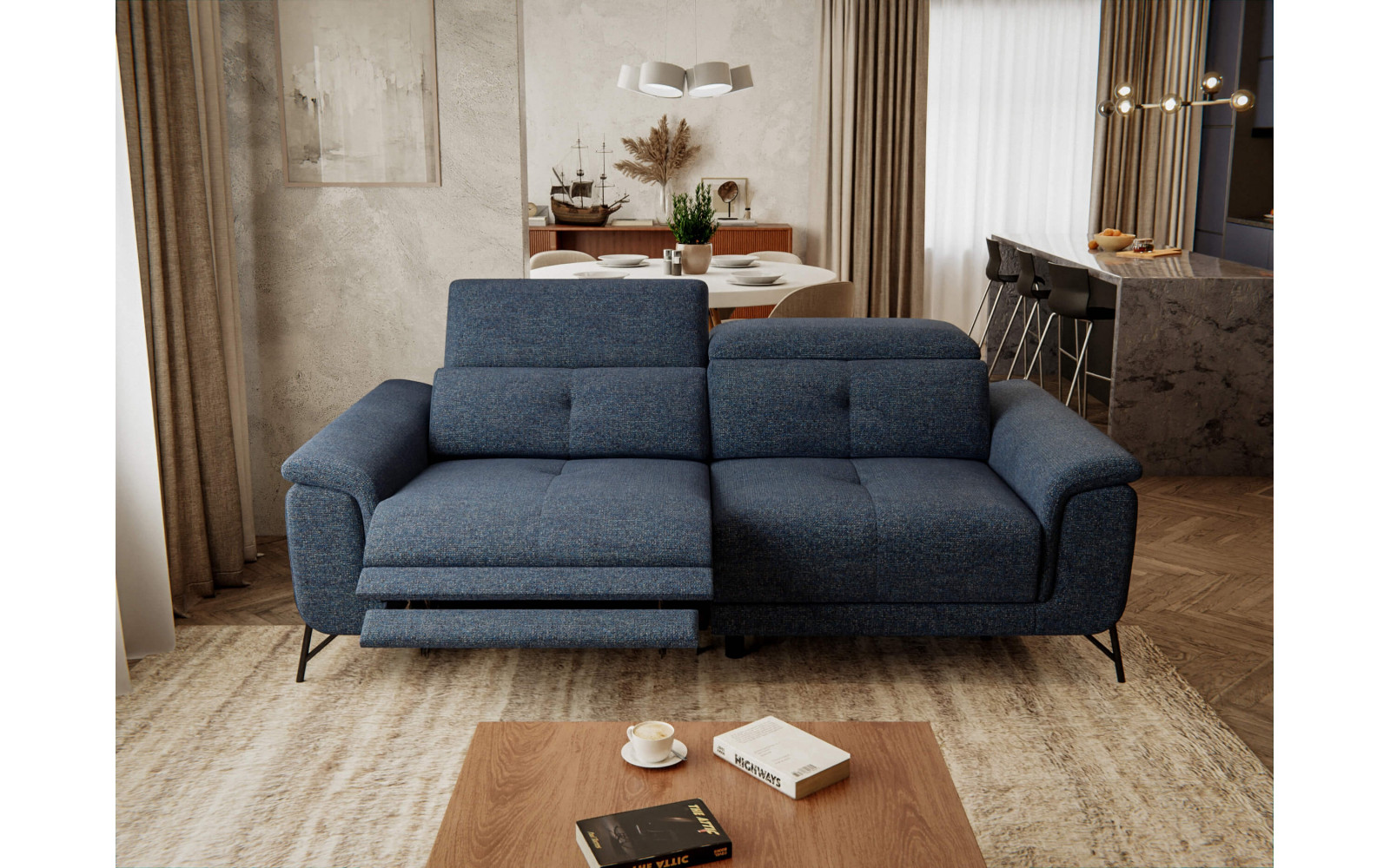 3-Sitzer Sofa mit Relaxfunktion links | Modell Avena kaufen | Wozimo