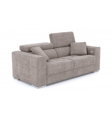 3-Sitzer Relaxsofa mit 2 elektrischen Relaxfunktionen | Modell Quartz | Wozimo