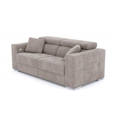 3-Sitzer Relaxsofa mit 2 elektrischen Relaxfunktionen | Modell Quartz | Wozimo
