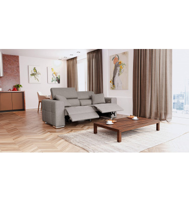 3-Sitzer Relaxsofa mit 2 elektrischen Relaxfunktionen | Modell Quartz | Wozimo