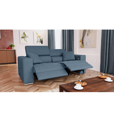 3-Sitzer Relaxsofa mit 2 elektrischen Relaxfunktionen | Modell Quartz | Wozimo