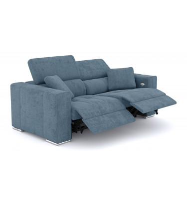 3-Sitzer Relaxsofa mit 2 elektrischen Relaxfunktionen | Modell Quartz | Wozimo