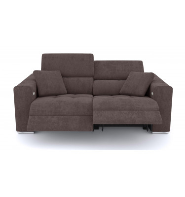 3-Sitzer Relaxsofa mit 2 elektrischen Relaxfunktionen | Modell Quartz | Wozimo