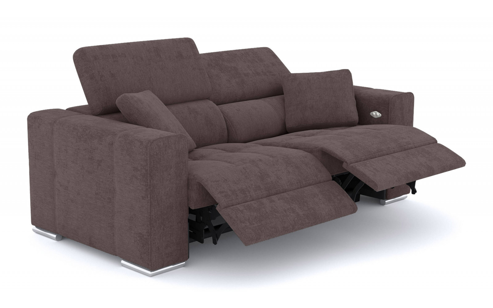 3-Sitzer Relaxsofa mit 2 elektrischen Relaxfunktionen | Modell Quartz | Wozimo