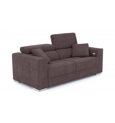 3-Sitzer Relaxsofa mit 2 elektrischen Relaxfunktionen | Modell Quartz | Wozimo