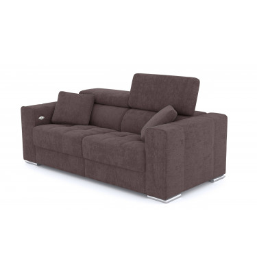 3-Sitzer Relaxsofa mit 2 elektrischen Relaxfunktionen | Modell Quartz | Wozimo