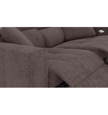 3-Sitzer Relaxsofa mit 2 elektrischen Relaxfunktionen | Modell Quartz | Wozimo