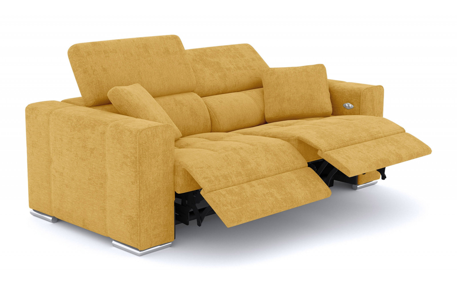 3-Sitzer Relaxsofa mit 2 elektrischen Relaxfunktionen | Modell Quartz | Wozimo