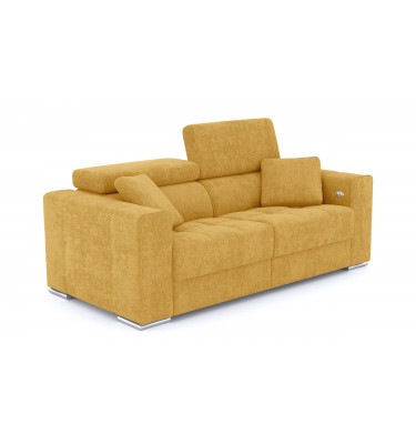 3-Sitzer Relaxsofa mit 2 elektrischen Relaxfunktionen | Modell Quartz | Wozimo