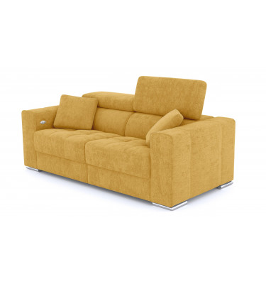 3-Sitzer Relaxsofa mit 2 elektrischen Relaxfunktionen | Modell Quartz | Wozimo